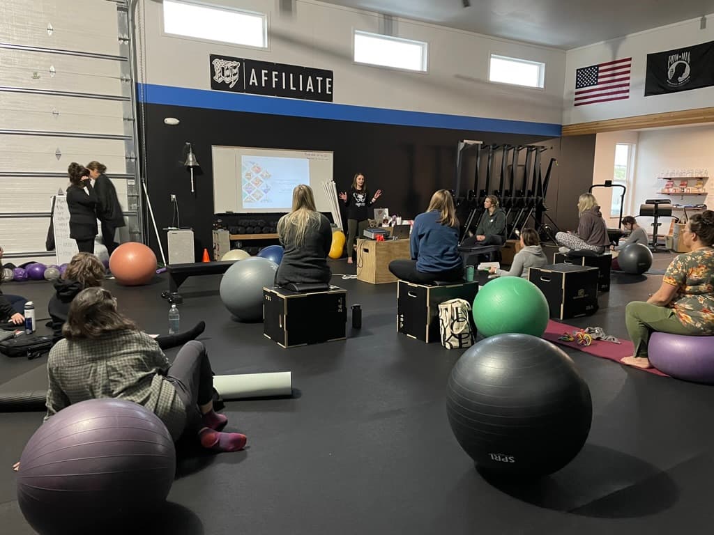 Live pelvic floor certification workshop